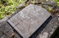 Una de las últimas lápidas dejadas en el cementerio judío de Sędziszów Małopolski. ©Piotr Malec/Yahad - In Unum